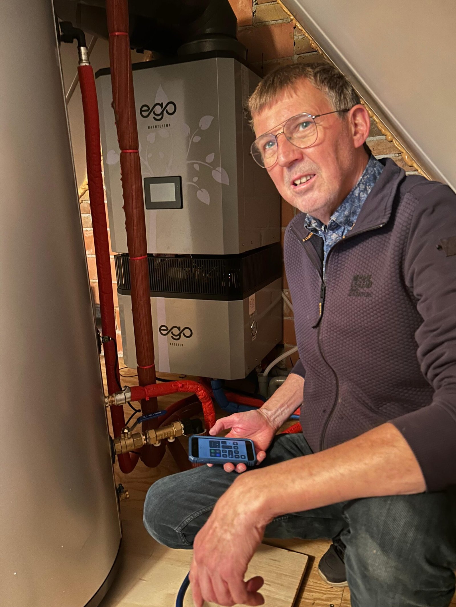 Gerard met EGO Product